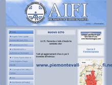 Tablet Screenshot of aifipiemontevalledaosta.it